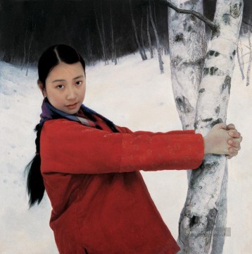 Chinesische Mädchen Werke - Vorfrühling WJT Chinesische Mädchen